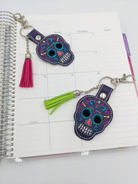 Thumbnail for Sugar Skull 'Dia De Los Muertos' Keychain