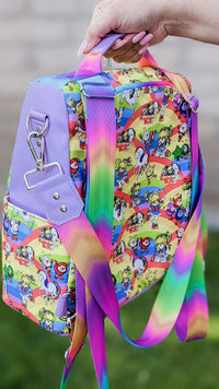 Thumbnail for Rainbow Girl Convertible Backpack