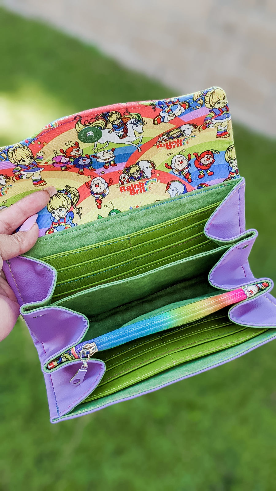 Rainbow Girl Wallet