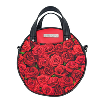 Thumbnail for Roses of Passion Circle Crossbody Bag