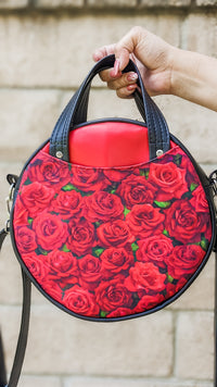 Thumbnail for Roses of Passion Circle Crossbody Bag