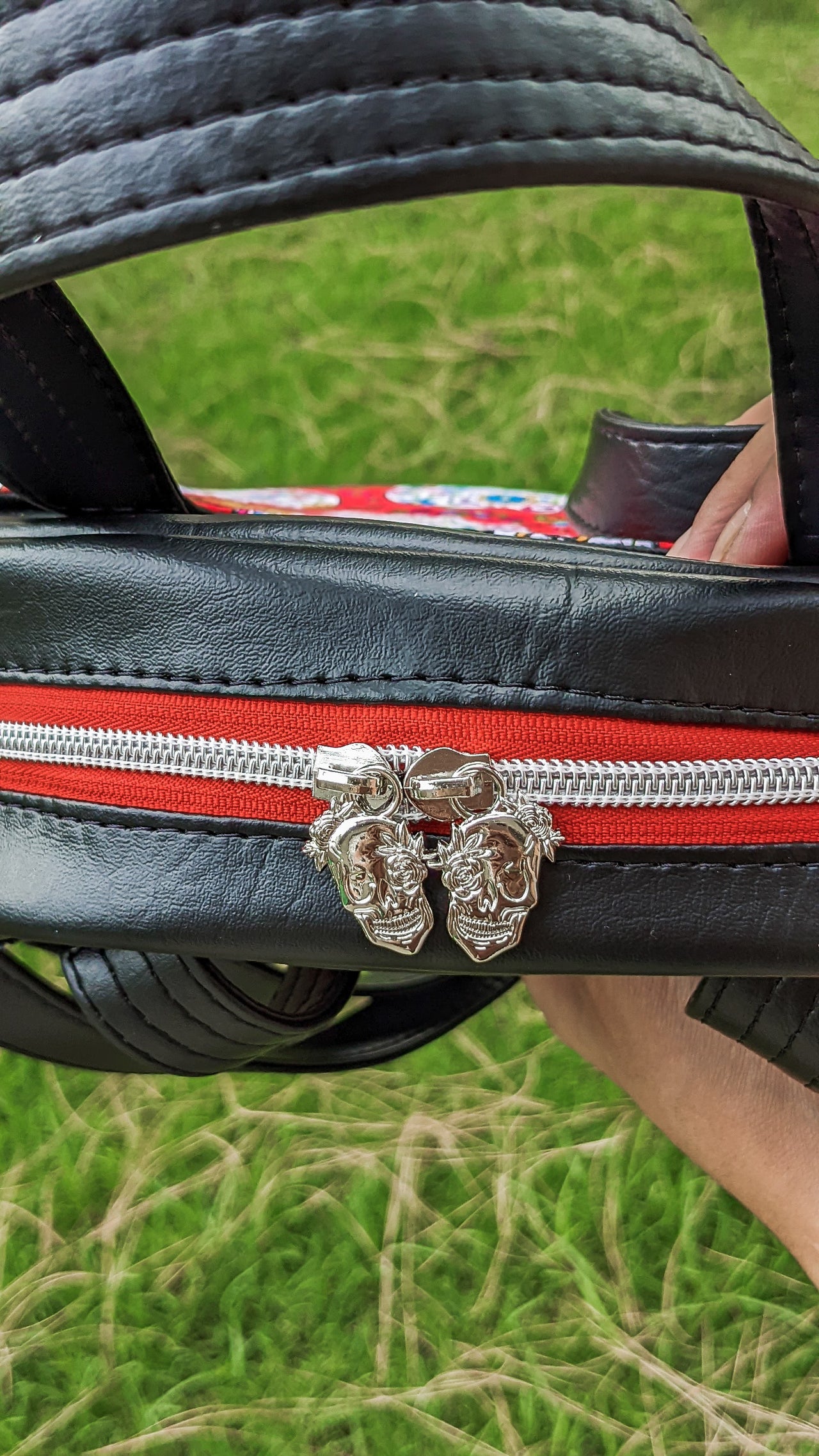 Sugar Skulls Mini Bowler Bag